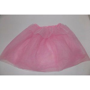 Disney Store Girls Tutu Tulle Skirt Halloween Costume Dress Up OS Pink Princess